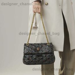 Cross Body Kurt Geiger Shoulder Bag Luxury Designer 2024 New Multi Color Fashion Retro Womens Handbag Retro Cross Body Bag T240528