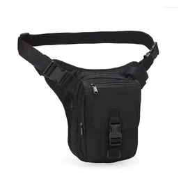 Waist Bags Multifunction Outdoor Hip Belt Bag Waterproof Oxford Motorcycle Drop Leg Men Casual Fanny Pack Moto & Biker