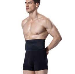 IYUNYI New Men High Waist Body Shaper Compression Belly Slimming Underwear Shorts Butt Lifter Cotton Control Panties7284402