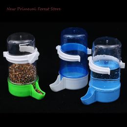 High Quality 1Pc Bird Feeder Plastic Food Water Feeding Automatic Drinker Parrot Pet Dispenser Drinking Cup Bowls Parrot Cage