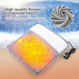 Carpets Summer Promotion Electric Heating Pad Feet Warm Winter Sheet Thermal Flannel Blanket Heated Mat USB Detachable Washable