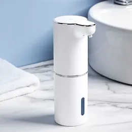 Liquid Soap Dispenser Automatic Foam Machine Intelligent Adjustment Rechargeable Touchless Sensor Waterproof For Bathroom School