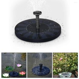 Garden Decorations Solar-power Fountain Brushless Pump Plants Watering Kit With Monocrystalline Solar Panel For Bird Bath Pond