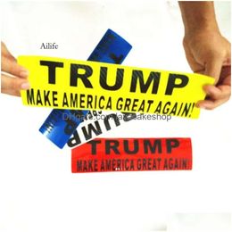 Party Favor Trump Car Stickers 2024 Maga Reflective Decoration For Windshield Trunk Fuel Tank Cap Bumper Motorcycle 0416 0417 0425 Dro Dhryb