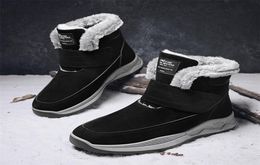 Stiefel stilvolle Winter -Knöchel -Schneestiefel für Männer lässig warm warm warme Out