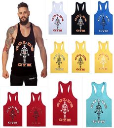 DIRUIJIE 1400# 12Colour M-XXL Cotton Men T-Shirts Golds Gym Muscle Joe Stringer Tank Top Mens Vest Bodybuilding fit Singlet7117329