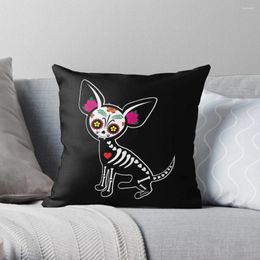 Pillow Chihuahua Muerta Throw Sofa Decorative Covers Christmas Cover For Pillowcases Bed S