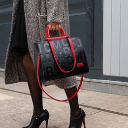 2021 Handbag s Women's fashion high capacity sense big women's hand versatile One Shoulder Messenger Bag 2862