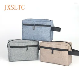 Cosmetic Bags JXSLTC Waterproof Men Makeup Bag Nylon Travel Organizer For Women Necessaries Make Up Case Wash Toiletry