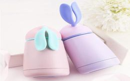 Rabbit Thermo Cup Stainless Steel kid Thermos bottle For water Thermo Mug Cute Thermal vacuum flask child water bottles7635697