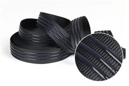16/38mm Grey Blue Non-Slip Elastic Bands Silica Gel Stripe Sportswear Pants Spring Belt DIY Garment Sewing Accessories Material