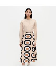 2024 Marimekko Print Fashion Dress High Waist Designer Print Summer Dresses