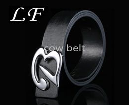 2019 New Quality Luxury Belts Mens Women Cow Leather Belt Brand Designer Belts for Men Belts Sliver Buckle2503701