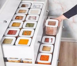 Storage Box Kitchen Organizer Containers Food High Quality Pantry Spices Legumes Refrigerator Transparent Vacuum Europe Modern 2118220492