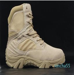 Delta Tactical BootsMilitary Desert Combat Boots Shoes Summer Breathable BootsSAND AND BLACKEUR SIZE 39458552088