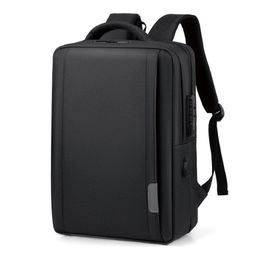 HBP hot Large capacity USB charge Laptop knapsack backpack Business security password package Young man anti-theft School bag Computer 330K