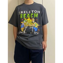 DEPT. 10.0 COLLECION SKELETON BALL Music Festival Printed T-shirt