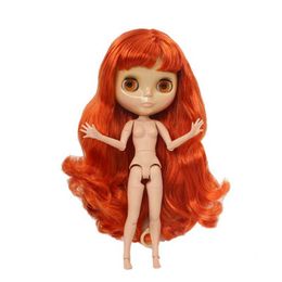 Dolls 30cm Mini blyth doll nude body Suitable for diy change makeup Hair is very long Can change their hair such as in points Y240528
