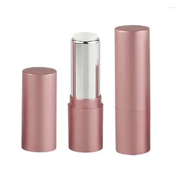 Storage Bottles 10pcs 30pcs 12.1mm Lipstick Containers Matte Rose Gold Round Lip Bottle Cosmetic Refillable Packaging Empty Tubes