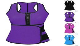 Women Lady Neoprene Corset Waist Trainer Vest Tank Workout Slimming Shapewear Sweat Belly Belt Body Shaper for Women Plus Size S M5999738