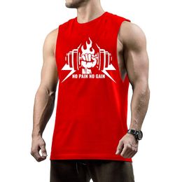 Men Sport Training Vest Lightweight Sweat Compression Body Shaper Tracksuit Workout Shirt Gym Sleeveless Clothing 2020 Y53506437