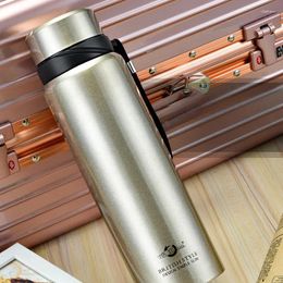 Water Bottles Insulation Cup And Pot Hanging Strap Portable Simple Gift Tea Large Capacity 304 Stainless Steel Business