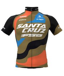 Cycling Jersey Men Ciclismo Summer Downhill Maillot Road Bike Clothes Kit Tops Wear Riding Dress Clothing Coloured Ribbon Shirts 240513