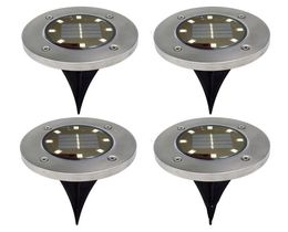 8 LED solar lawn lights outdoor decoration lights garden floor lamp patio decoration lights fast DHL2681619