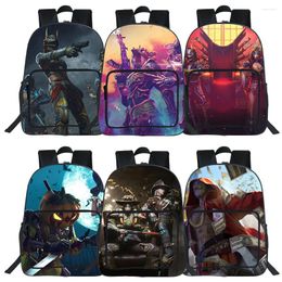 Backpack Game Free Fire Male High School Students Bag Large Capacity Simple Casual Street Fashion Female Mochila