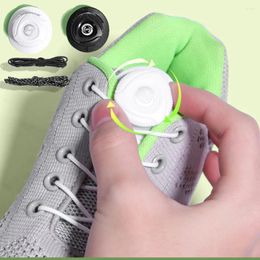 Shoe Parts Sneaker Shoes Laces Elastic Swivel Automatic Buckle Rope ShoeLaces For No Tie Quick Lock Shoestrings Sneakers