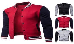 Sweatshirts men pair of couples wear a velvet jacket and a collared baseball suit4470342