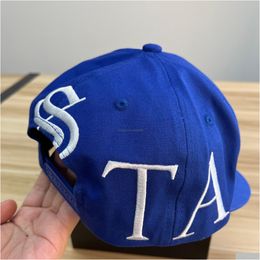 Ball Caps Couple Trapstar Designer Baseball Cap Sporty Lettering Embroidery Casquette Fashion Accessories Hats Scarves 263p