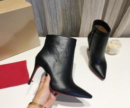 Designer Boots Shoes Sneakers High Heels Ankle Knee Boot Shoe Women Platform Booties Black Chestnut Navy Smooth Leather Suede Wint4696241