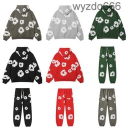 Mens Sweatpants Designer Sweat Suit Man Trousers Free People Movement Clothes Sweatsuits Green Red Black Hoodie Hoody Floral XDUQ