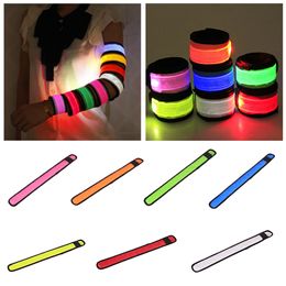 LED Flashing Light Up Glow Bracelet Wristband Vocal Concert Party Props Gift