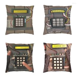 Pillow CS Go Bomb Living Room Decoration Kawaii Game State Timer Chair Square Pillowcase