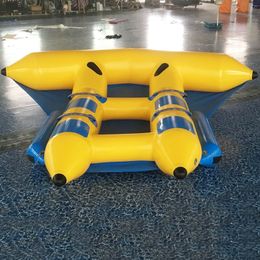 Durable 4 Rider Tarpaulin, PVC Inflatable Flyfish Banana Boat
