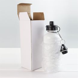 600ml sports water bottle with 2lids Aluminium Mugs 20oz blanks Tumbler White Blank Heat Transfer Metal Tumbler Single Insulated Cups