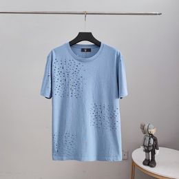 Men's Plus Tees & Polos Round neck embroidered and printed polar style summer wear with street pure cotton eq2d 277q