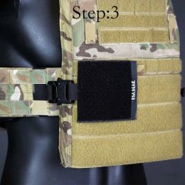 One Piece Tactical Vest Universal Quick Removal Buckle Set Quick Release System kit for FCPC AVS Vest