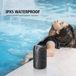 Portable Speakers Bluetooth speaker subwoofer stereo waterproof pole outdoor suspension box card insertion high-quality sound system S245287