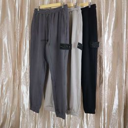 pantaloni di pietra primaverile e autunno nuovi pantaloni per la protezione a loop di guardia a basso livello ricamato a colori ricamati