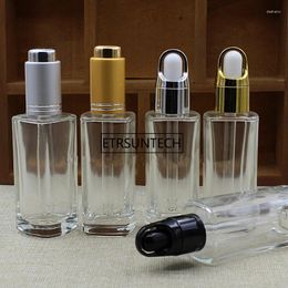 Storage Bottles 30ml Clear Dropper Bottle With Cap For Essential Oils Glass Lotion F1990