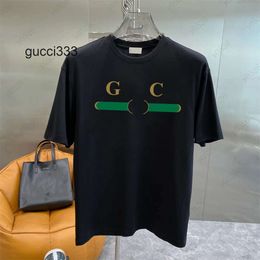 Starbucks ggism Print shirt Correct European Cotton Designer Graphic letter Men 100 Womans Fashion T Cl Summer Italy Q4DZ J8FE