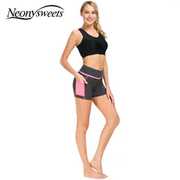 Active Shorts Promotional Sugar Pocket Women&#39;s High Waist Tummy Control Workout Legging With Side Pockets Sports Leggings Pants