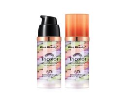 Foundation Primer 40g Face Base 3 Colour Liquid Matte Makeup Cream Oilcontrol Brighten Facial Smooth Cosmetic TSLM25033312