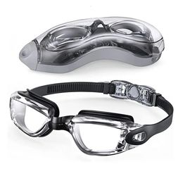 Professional Adult Anti-fog UV Protection Lens Men Women Swimming Goggles Waterproof Adjustable Silicone Swim Glasses 240528