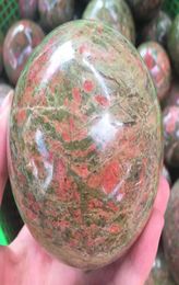 Natural Unakite Stone Sphere Quartz Crystal Ball Mineral Stones and Crystals for Home decoration5830666