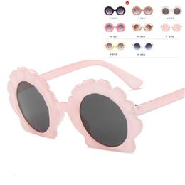 MAYTEN Children's Sunglasses Girl Baby Boy Cute Summer Flower Frame Sun Glasses Child Eyewear New Fashion Kids Eye Protection