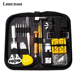 Leecnuo 148 16 Pcs Watch Repair Tool Kit Metal Adjustment Set Band Case Opener Link Spring Bar Remover Watchmaker Tools Watch 275g